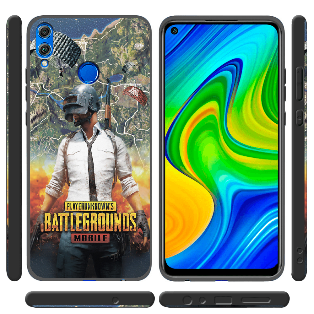 Чехол Boxface Honor 8x PUBG Mobile Черный силикон (35419-up2309-35500) - фото 2