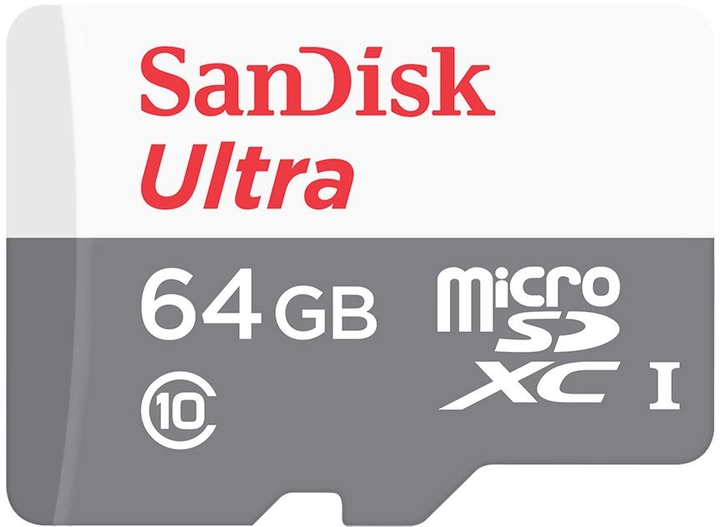 Карта памяти SanDisk Ultra MicroSDXC UHS-I Сard 64GB