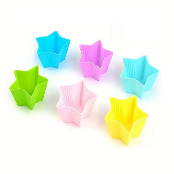 Формы силиконовые для кексов и мафинов 6 шт. (SAM-06SH)