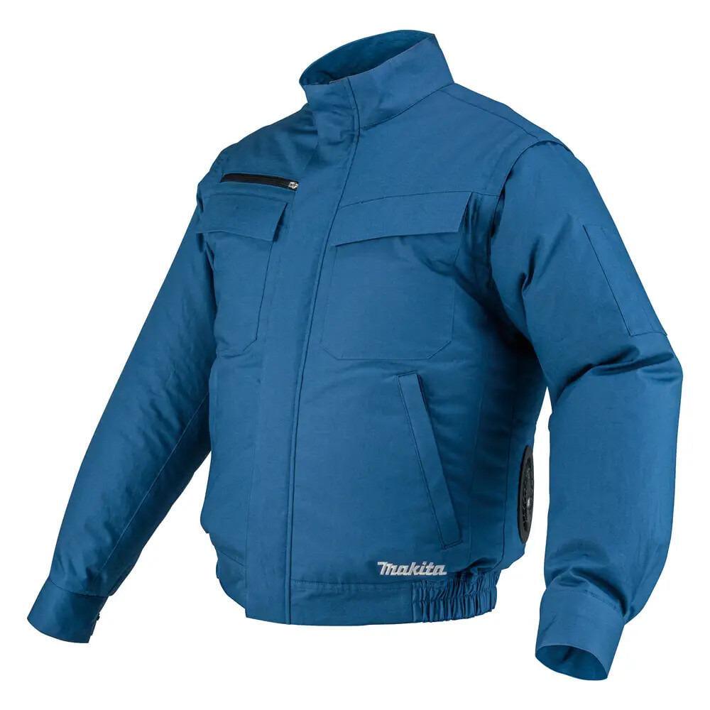 Куртка аккумуляторная с вентиляцией Makita DFJ312AM (LXT, CXT, без аккумуляторов и зарядного устройства)