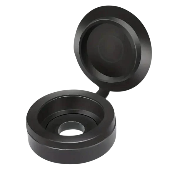 Заглушки пластиковые декоративные под шурупы 20 шт. Черный