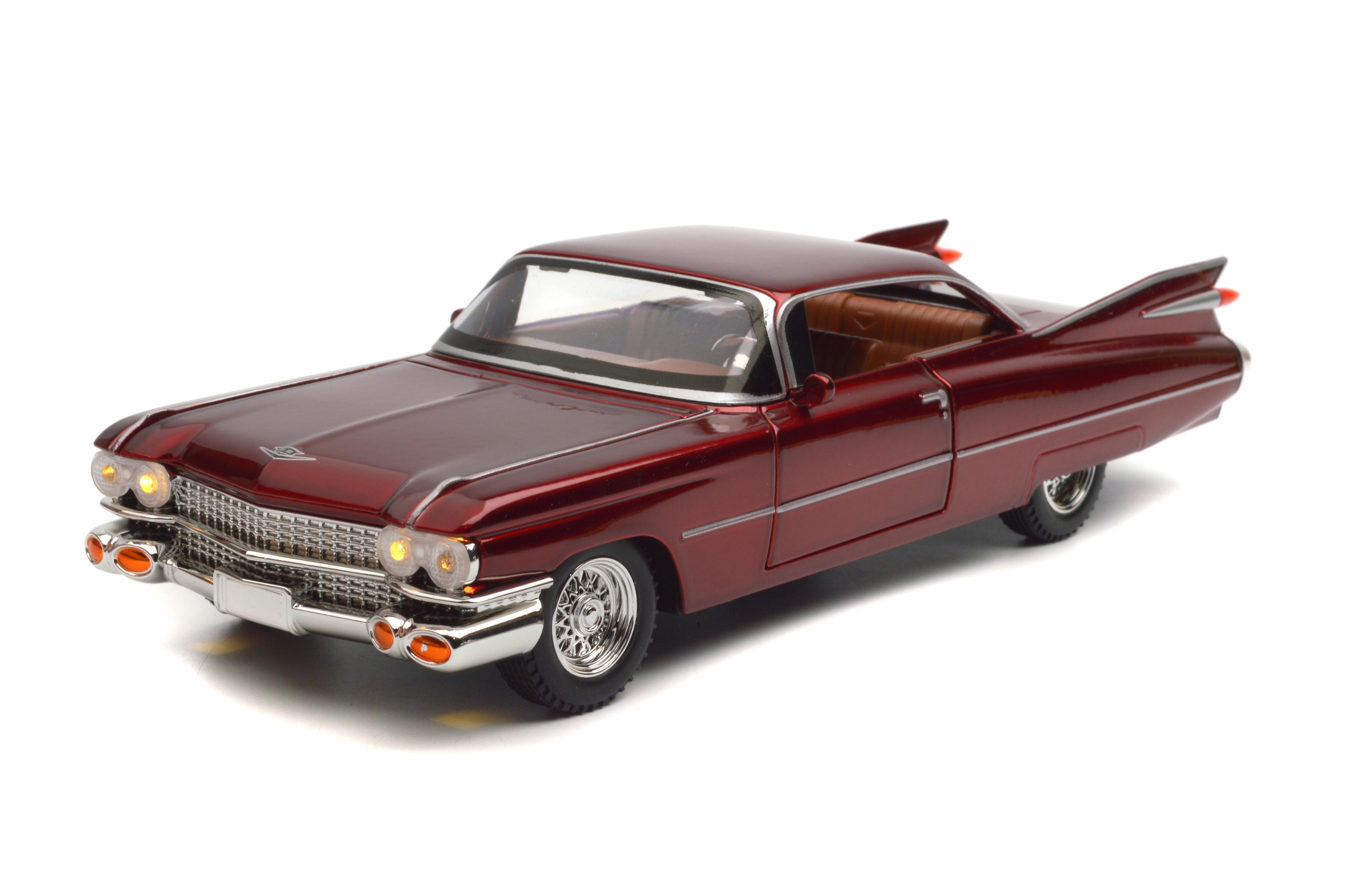 Модель металлическая АвтоЭксперт 5069-94D Cadillac Coupe DeVille 1959 1:24 звук/свет/открывающаяся дверь (5069-94D)