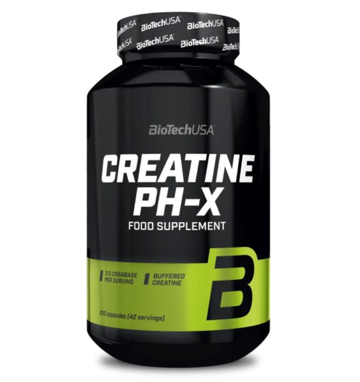 Креатин BioTech Creatine PH-X 210 капсул