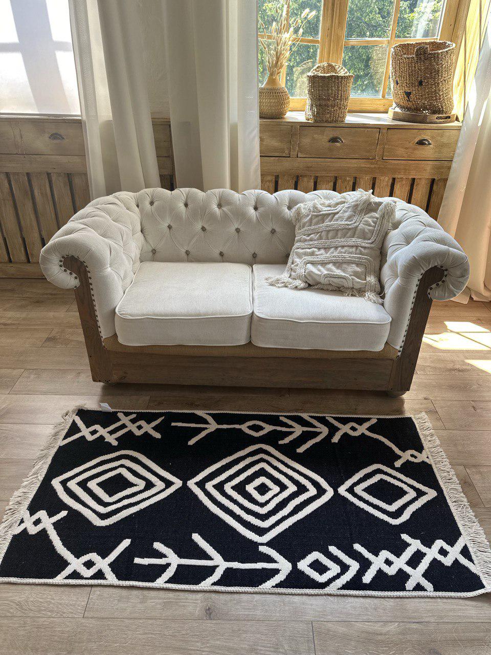 Килим бавовняний двосторонній CarpetKA 200х300 см (PMK-0013)