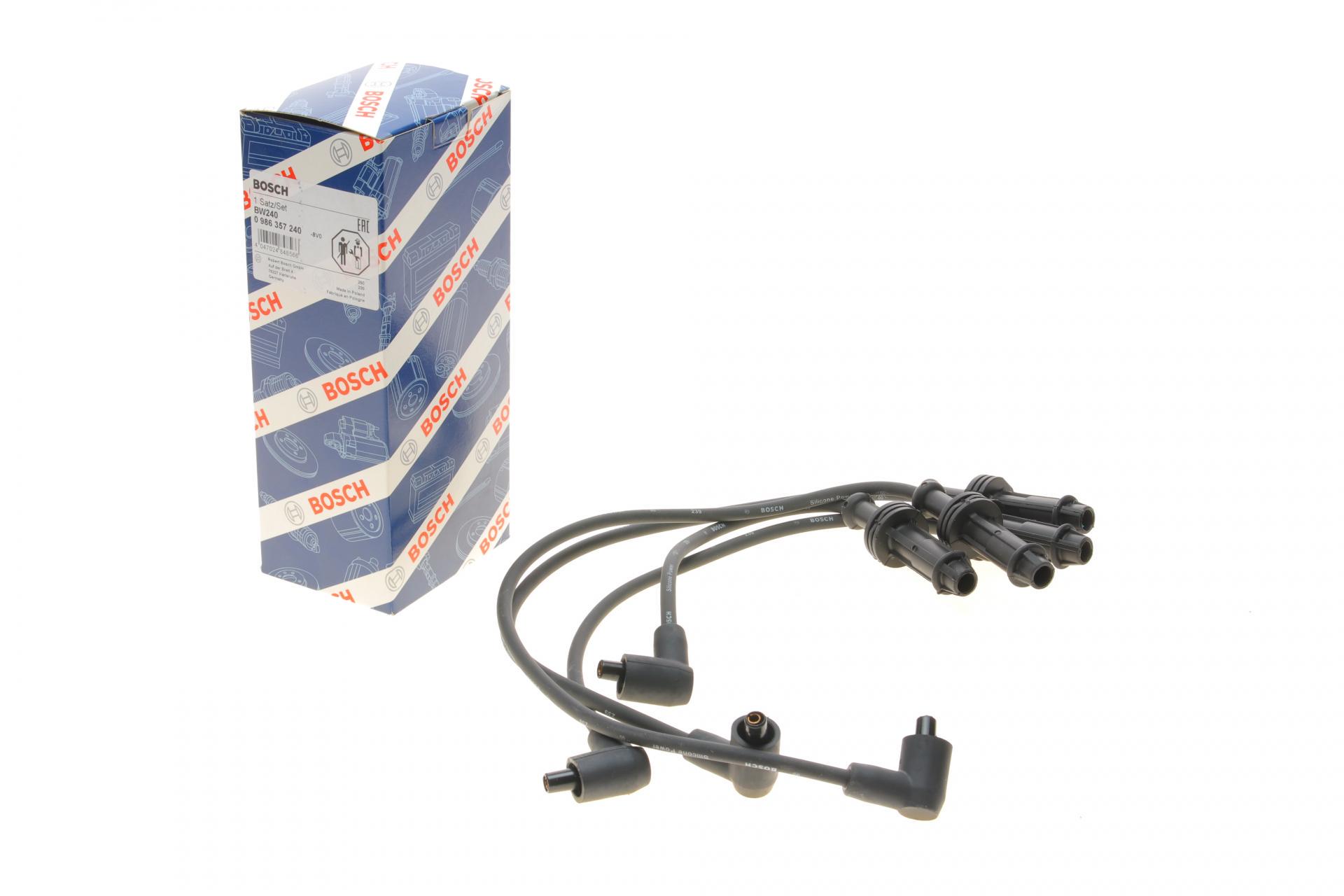Провода зажигания Citroen Berlingo/Peugeot 205/306 1.4/1.6 96-11 (0 986 357 240 BOSCH)