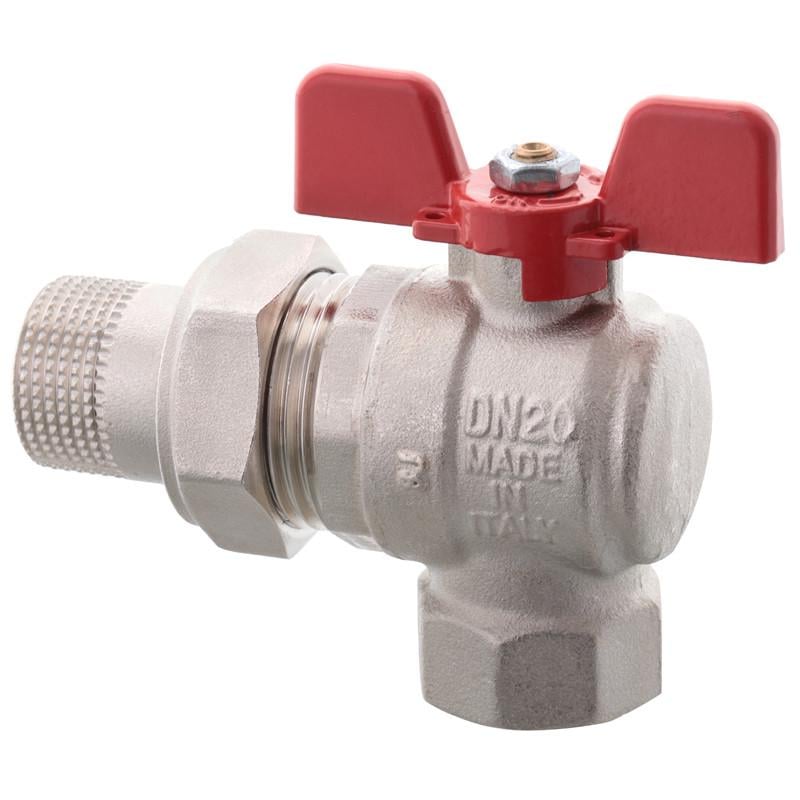 Кран с американкой Roho R106-075 3/4" угловой (RO0090) - фото 2