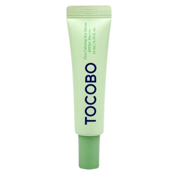 Сыворотка успокаивающая солнцезащитная с центелой Tocobo Cica Calming Sun Serum SPF50+ PA++++ 10 мл (2287740396)