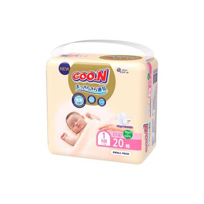 Подгузник GOO.N Premium Soft Newborn до 5 кг SS на липучках 20 шт. (863220) - фото 7