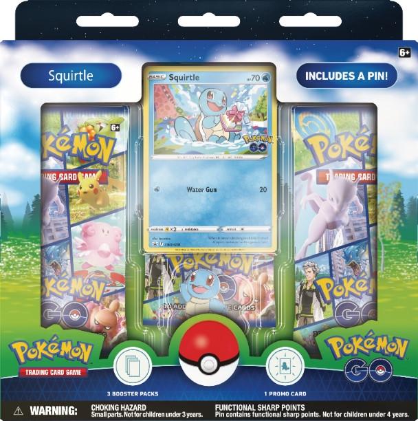 Дитячий ігровий набір спінів Pokémon Tcg: Go Pin Collection Squirtle Set
