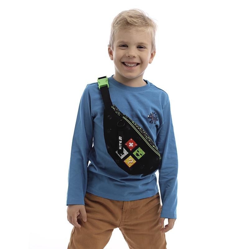Поясна сумка-бананка дитяча Kite Kids Multiplayer Чорний (K25-2577-2) - фото 7 Поясна сумка-бананка дитяча Kite Kids Multiplayer Чорний (K25-2577-2) - фото 7