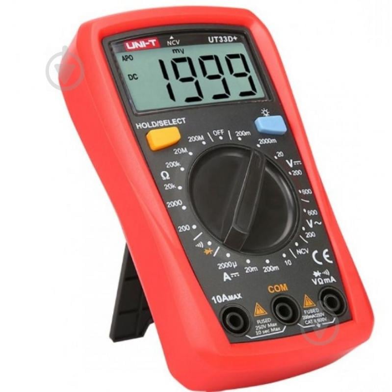 Цифровой мультиметр UNI-T UT-33D+ - фото 4