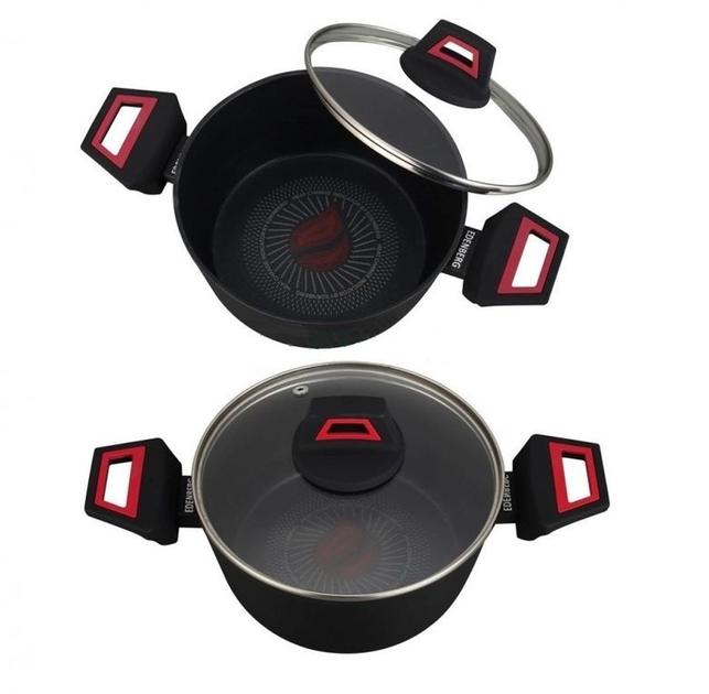 Каструля-котел Edenberg 22х10 см 3 л з термоіндикатором (EB-13094) - фото 3 Каструля-котел Edenberg 22х10 см 3 л з термоіндикатором (EB-13094) - фото 3