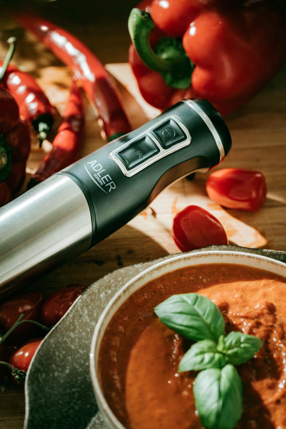 Блендер ручний занурювальний Adler AD 4628 Turbo Ice Crush B без чаші 1500 Вт lack (AD4628) - фото 11