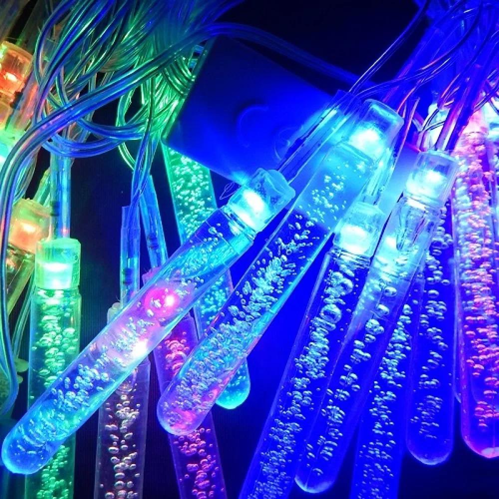 Гирлянда Сосульки с пузырьками LED 28 Разноцветный (1-104) Гирлянда Сосульки с пузырьками LED 28 Разноцветный (1-104)