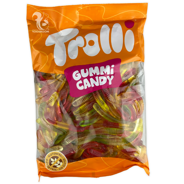 Конфеты желейные Trolli Gummi Candy Червячки 1 кг