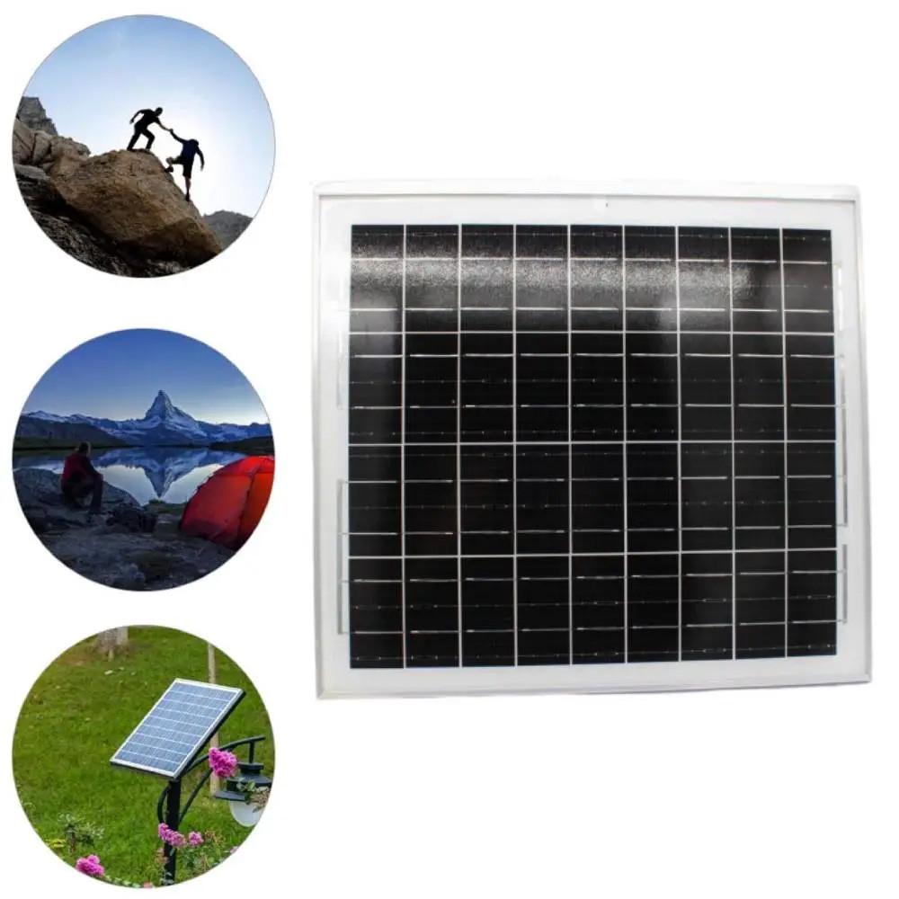 Сонячна панель 18V10W портативна IP65 10 Вт/18В - фото 4