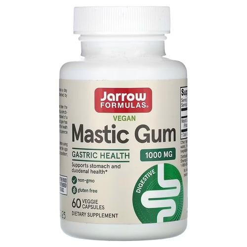 Мастичная смола Jarrow Formulas Mastic Gum 1,000 мг 60 Capsules (JRW-23007)