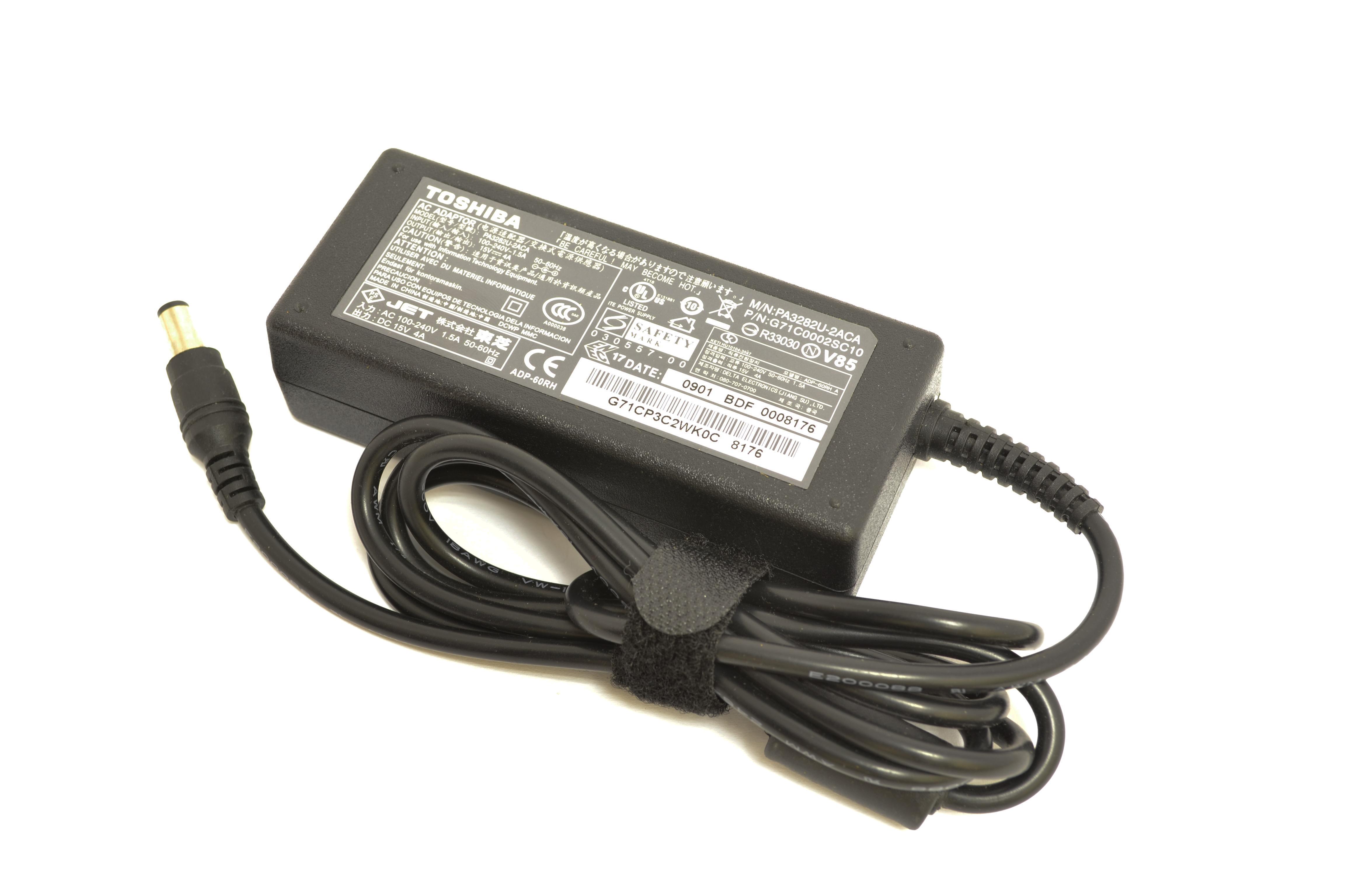 Блок питания для ноутбука Toshiba PA3282U 60W 15V 4A 6,3x3,0 мм (002733)