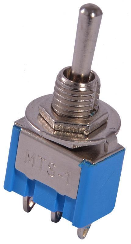 Тумблер АСКО-УКРЕМ MTS-102 на 2 положення ON-ON (A0140060012)
