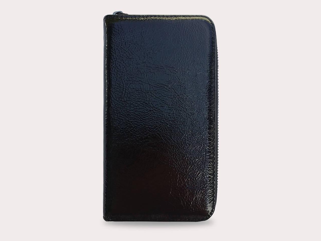 Гаманець з натуральної м'якої шкіри kb-24 Чорний (769)