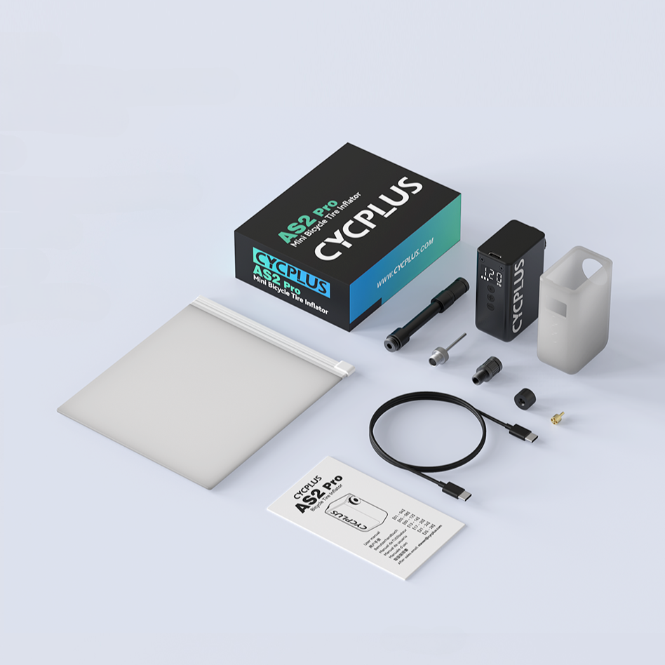 Насос велосипедний акумуляторний CYCPLUS AS2 Pro 120 PSI (001004) - фото 8 Насос велосипедний акумуляторний CYCPLUS AS2 Pro 120 PSI (001004) - фото 8