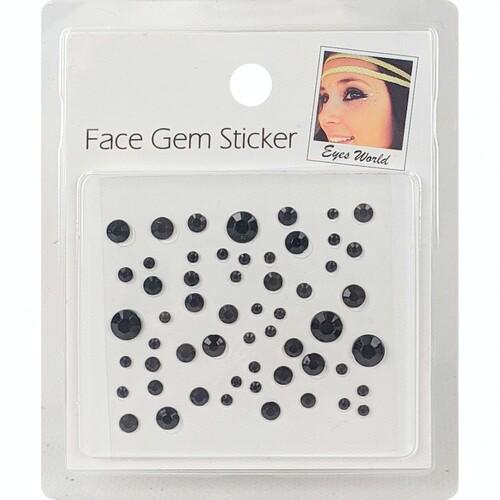 Наклейки Стразы кружочки Seta Decor 19-691BLK Черный Наклейки Стразы кружочки Seta Decor 19-691BLK Черный