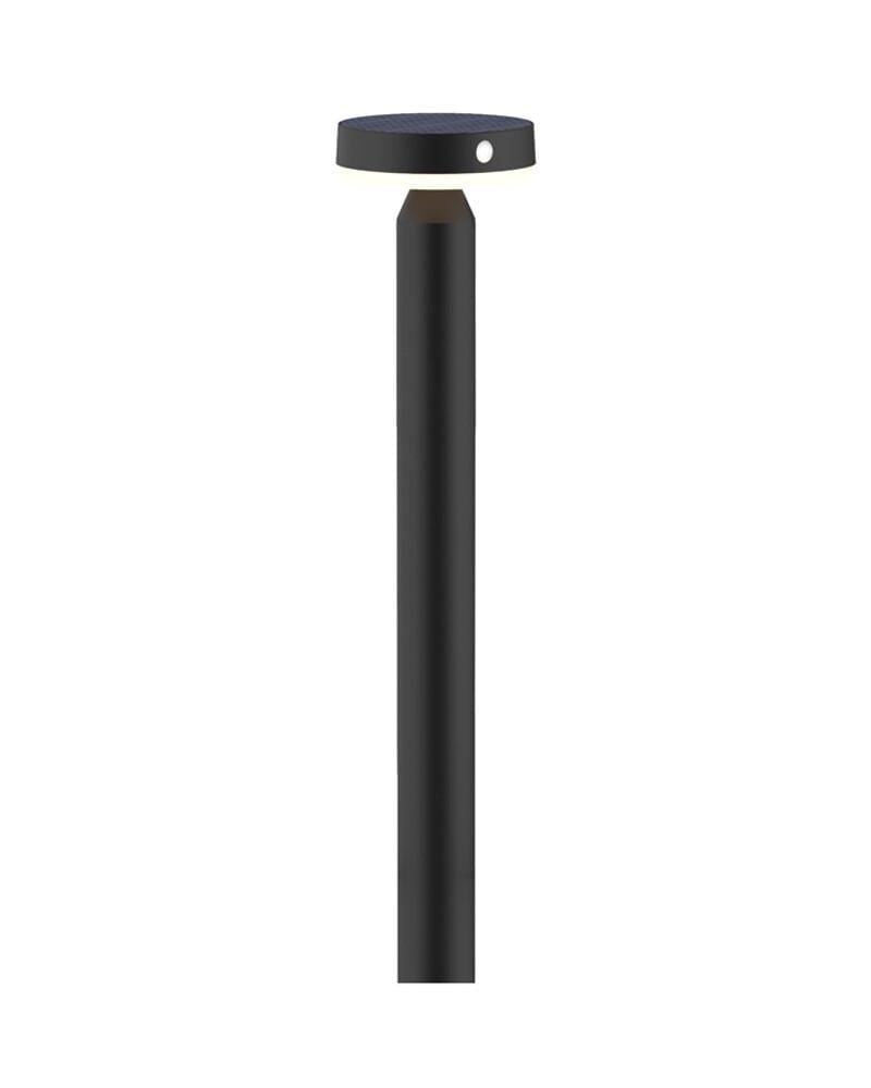 Світильник вуличний Polux Gwinea 329790 на сонячній батареї LED 1x4 5W 4000K 400Lm IP44 Чорний (36563311)