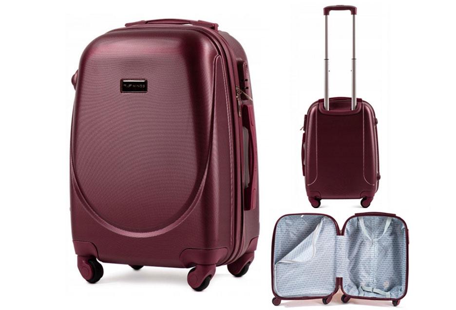 Валіза пластикова WINGS 310 S на 4 колесах Бордовий (CEKRBWI310SM4BOR) - фото 4 Валіза пластикова WINGS 310 S на 4 колесах Бордовий (CEKRBWI310SM4BOR) - фото 4