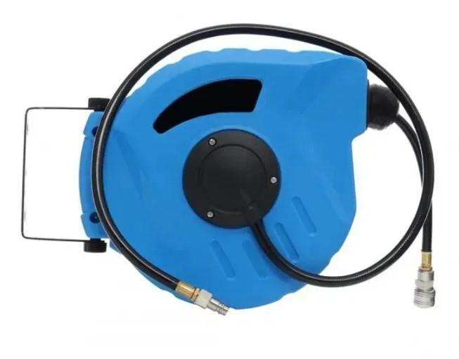 Катушка со шлангом садовая Kraft&Dele поливочный 20 м настенная катушка - фото 4 Катушка со шлангом садовая Kraft&Dele поливочный 20 м настенная катушка - фото 4
