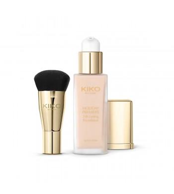 Тональна основа Kiko Milano Holiday Première 24H Lasting Foundation 01 Porcelain (00182601) - фото 4