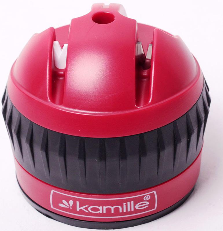 Точило для ножів Kamille кругле 6х6х6,5 см