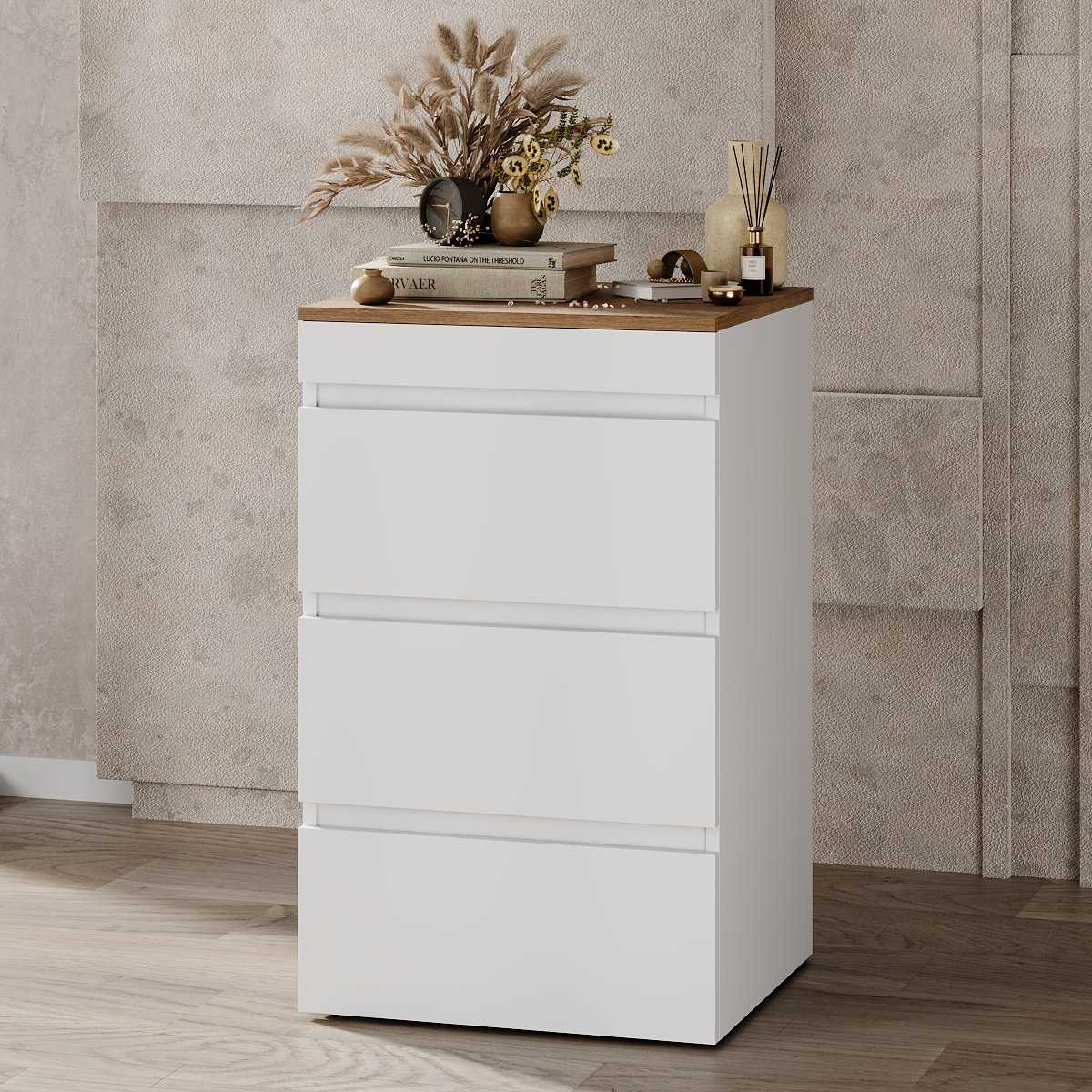 Комод-трансформер Art in ead Molli 50x75,6x45 см Белый Дуб Эвок (TB01011000000) - фото 3 Комод-трансформер Art in ead Molli 50x75,6x45 см Белый Дуб Эвок (TB01011000000) - фото 3