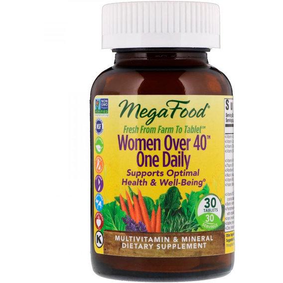 Витаминно-минеральный комплекс MegaFood Women Over 40 One Daily 30 Tabs