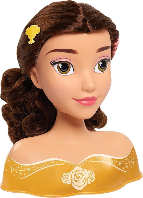 Лялька-манекен Disney Princess Belle Styling Head для створення зачісок з аксесуарами (25931161)