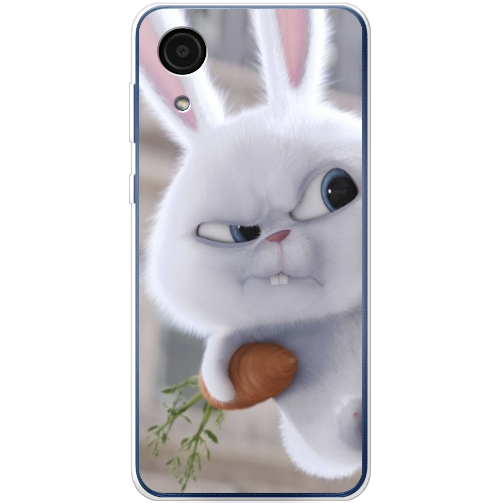 Чехол BoxFace Samsung Galaxy A03 Core (A032) Rabbit Snowball Прозрачный силикон (43939-up1116-43939)