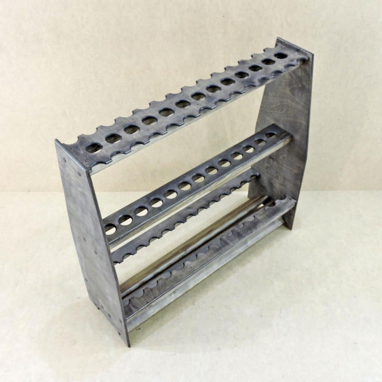 Органайзер для удочек из дерева Пясино 41 Мокко (РЫБ-411010)