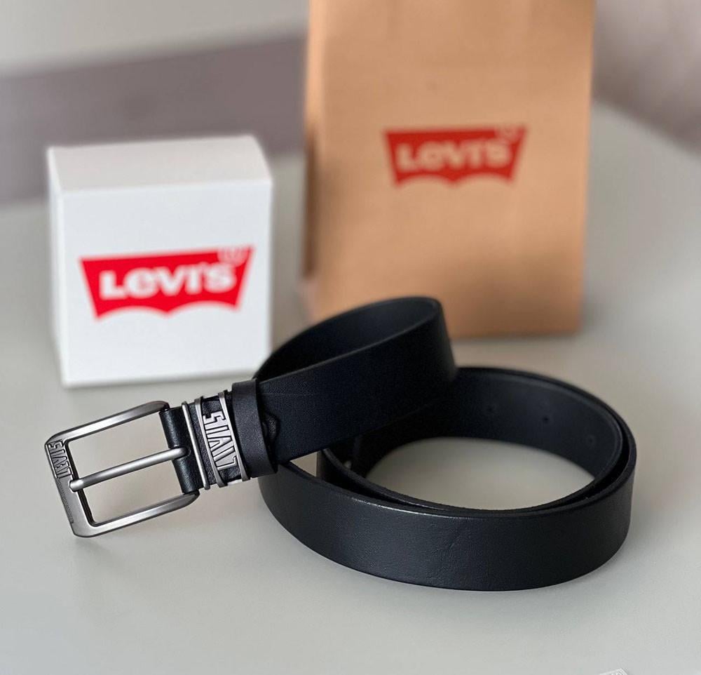 Ремінь чоловічий шкіряний брендовий (512 PTR)