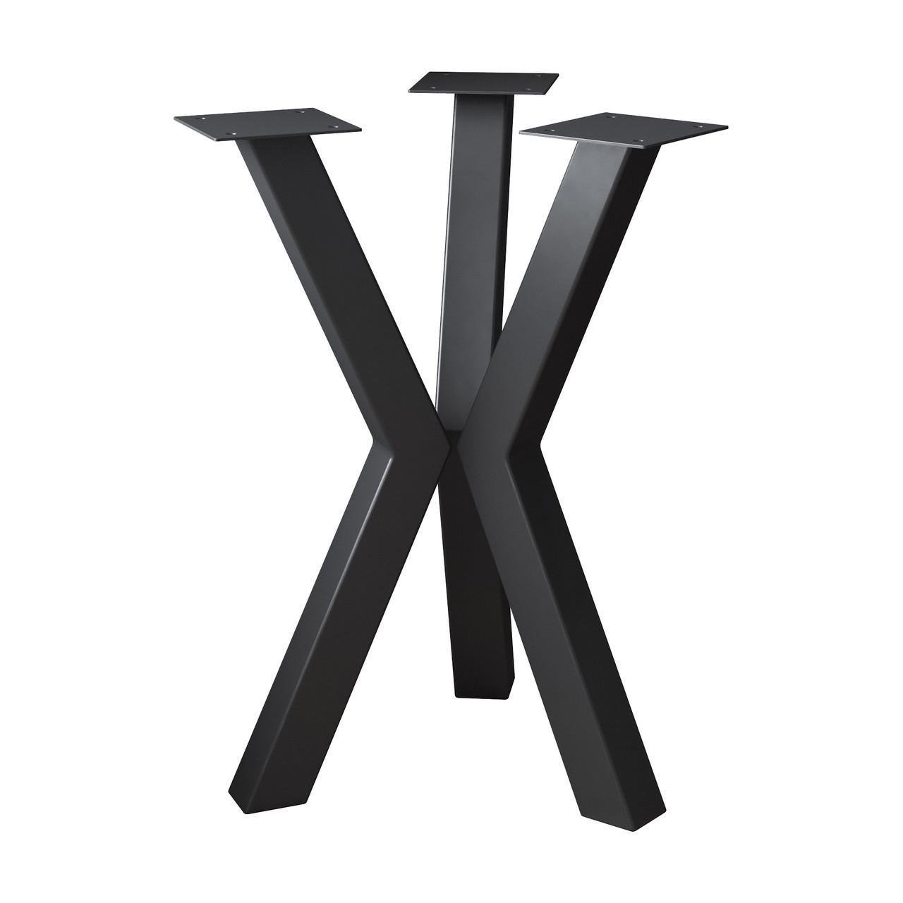 Комплект ножек для журнального стола из металла Scandi 450 мм 3 шт. Черный (1114) Комплект ножек для журнального стола из металла Scandi 450 мм 3 шт. Черный (1114)