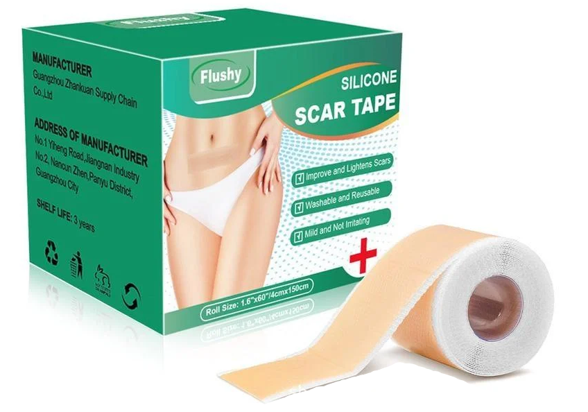 Пластырь для заживления рубцов после операции медицинский силиконовый при ожогах/растяжка/акне Пластырь для заживления рубцов после операции медицинский силиконовый при ожогах/растяжка/акне