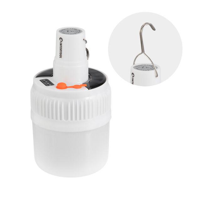 Світильник Intertool LB-0108 акумуляторний підвісний 14SMD сонячна панель/індикатор заряду - фото 2