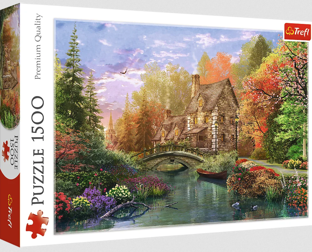 Пазл Trefl Котедж біля озера 1500 ел.
