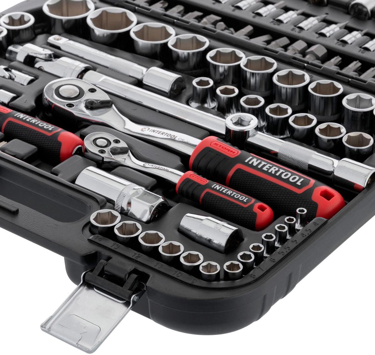 Набор инструментов Intertool 110 шт. (ET-8110) - фото 4 Набор инструментов Intertool 110 шт. (ET-8110) - фото 4