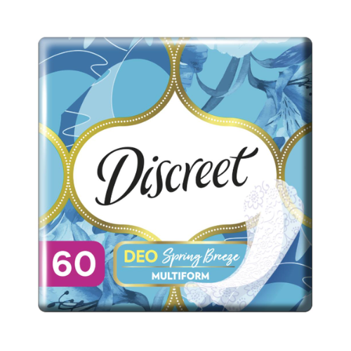 Прокладки щоденні Discreet Deo Spring Breeze 60 шт. (8700216153096)
