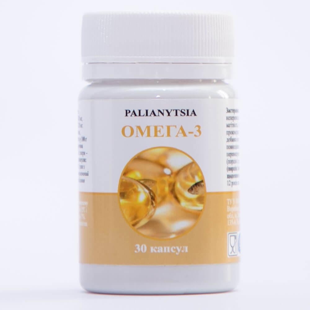 Омега-3 Palianytsia 30 капсул (9761)