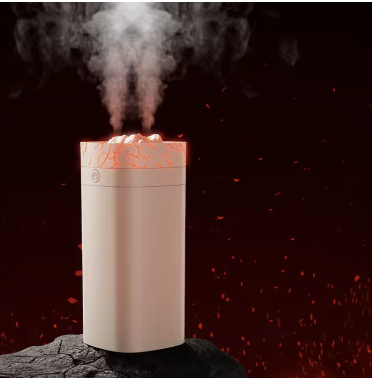 Зволожувач повітря-аромалампа USB з імітацією полум'я Білий (29468539) - фото 3 Зволожувач повітря-аромалампа USB з імітацією полум'я Білий (29468539) - фото 3