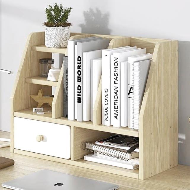 Полка книжная настольная из дерева Летиция Бланже (КПА-009501)