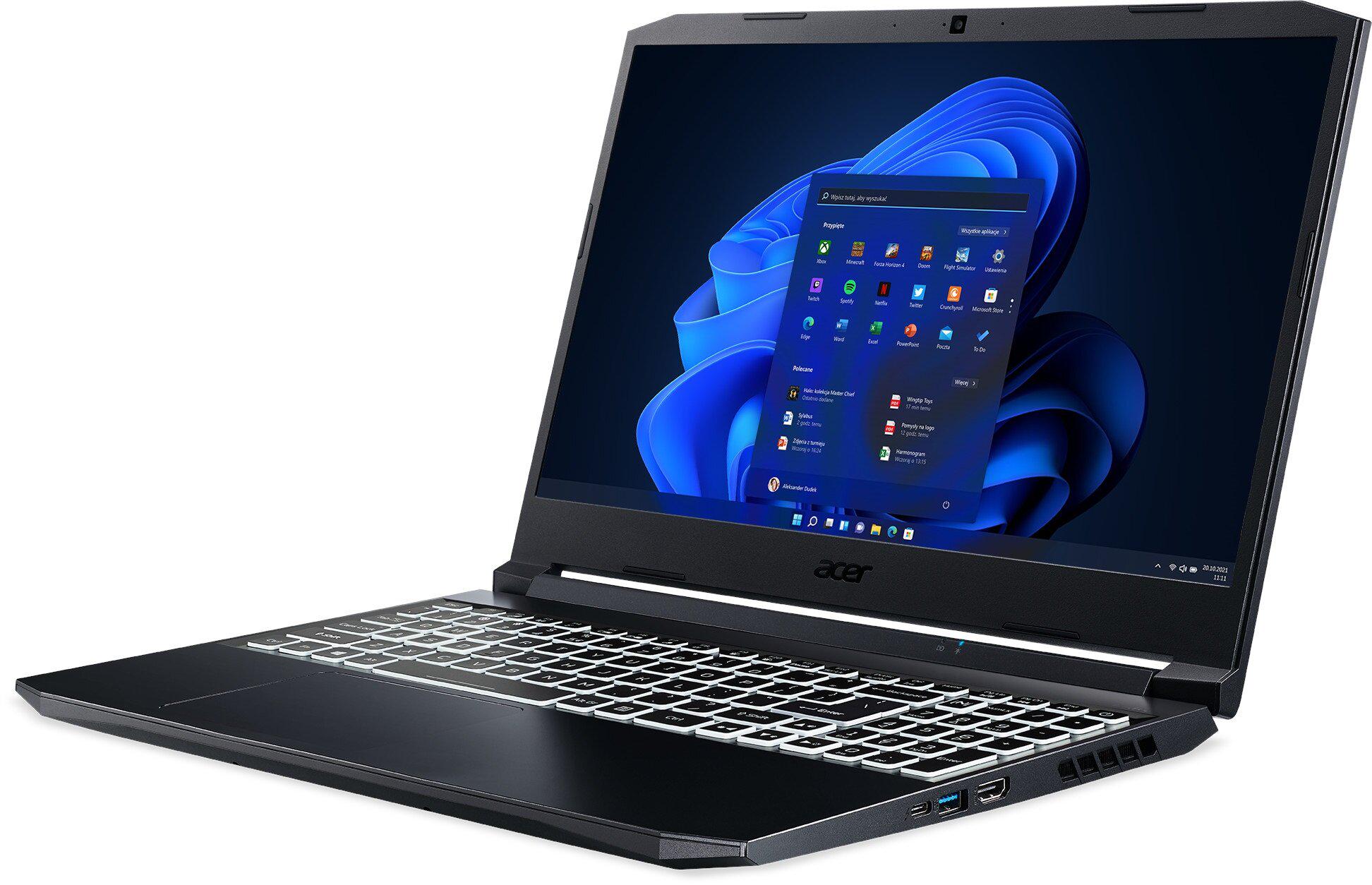 Ноутбук Acer Nitro 5 AN515-57 15,6" IPS 144Hz i9-11900H RAM 1TB SSD GeForce RTX3060 Windows 11 Home 16 Gb (NHQEWEP00E) - фото 5 Ноутбук Acer Nitro 5 AN515-57 15,6" IPS 144Hz i9-11900H RAM 1TB SSD GeForce RTX3060 Windows 11 Home 16 Gb (NHQEWEP00E) - фото 5