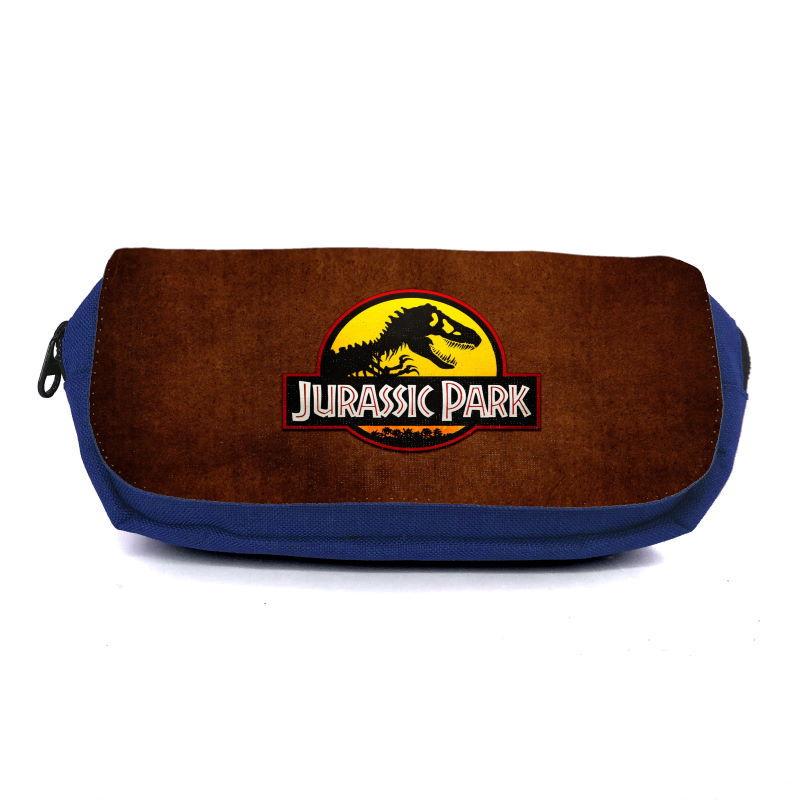 Пенал школьный Парк Юрского Периода 0011 Jurasic Park JRP-0011 Синий (1480995336)
