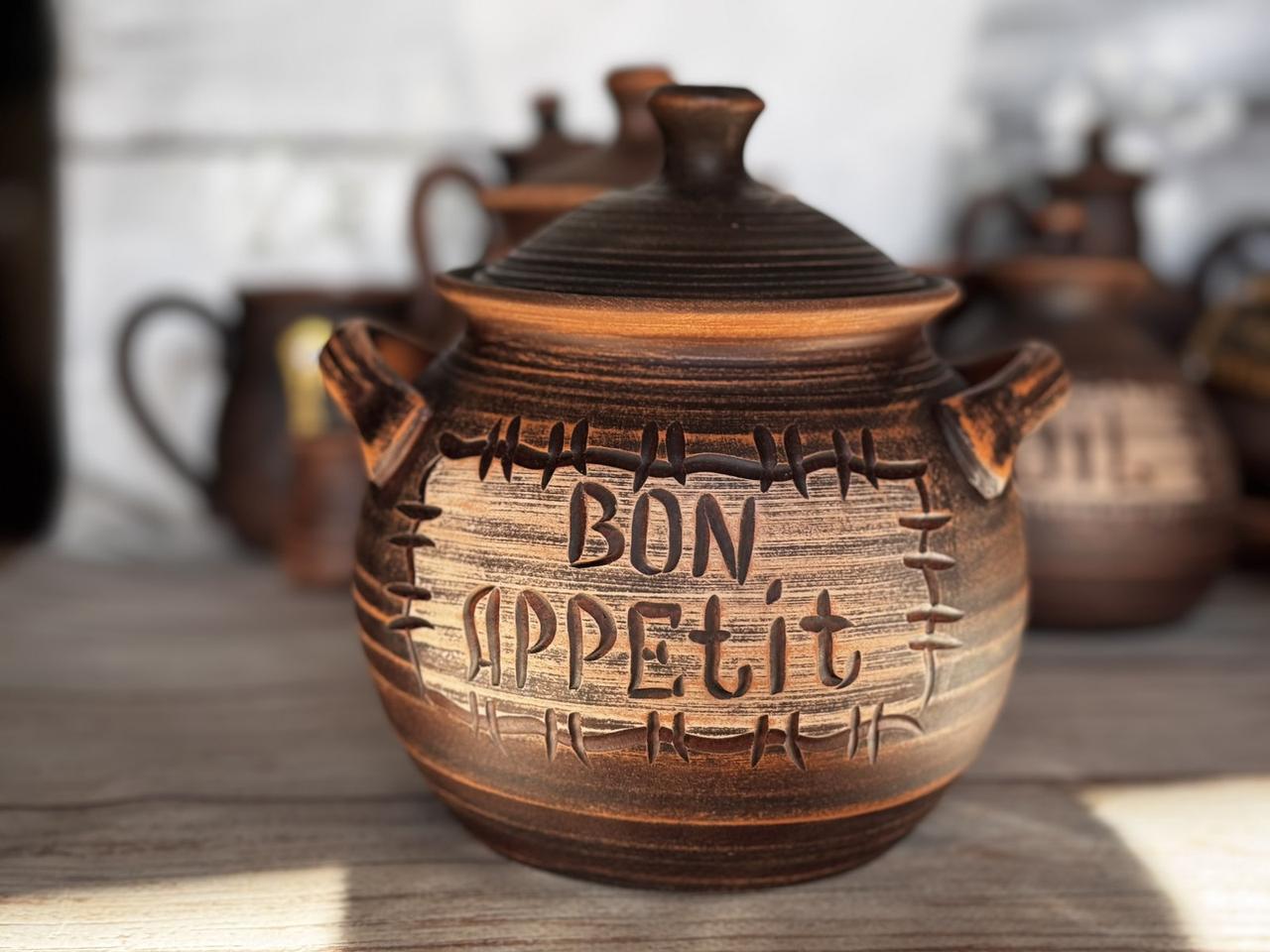 Супник глиняный Bon Appetit 1,5 л (2571567823) - фото 4 Супник глиняный Bon Appetit 1,5 л (2571567823) - фото 4