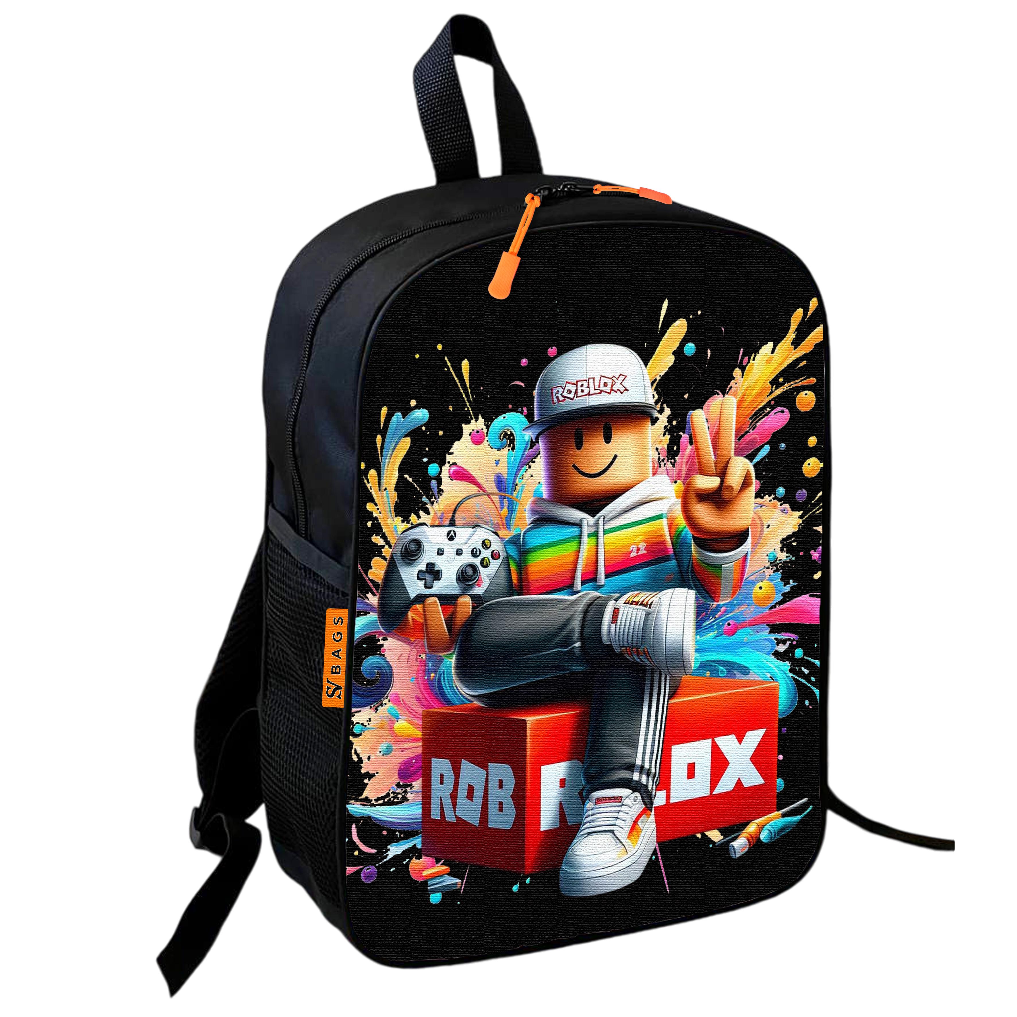 Школьный рюкзак детский Roblox городской для мальчика 36х27 см (0524)
